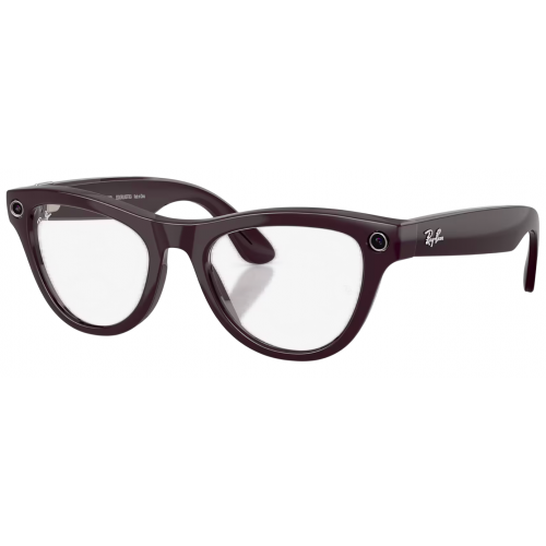 Умные очки Ray-Ban Meta* Skyler Gen 2 Shiny Mystic Violet, Фотохромные линзы Clear to Amethyst Transitions (RW4014)